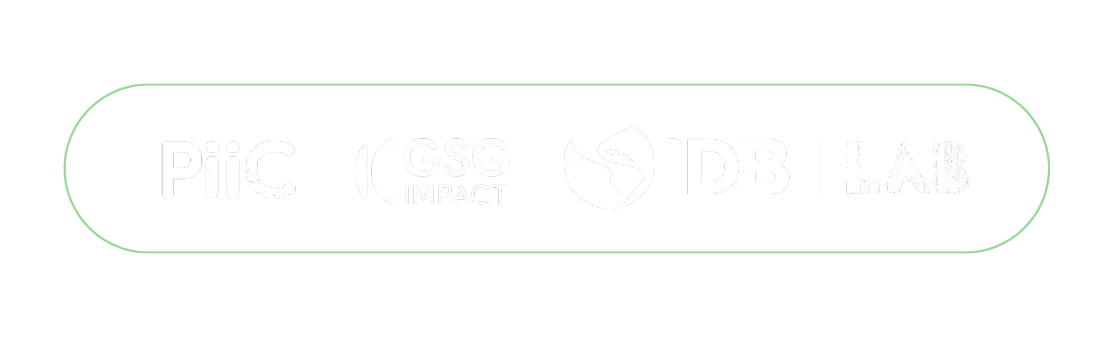 Our partners — PIIC, GSG Impact, IDB Lab